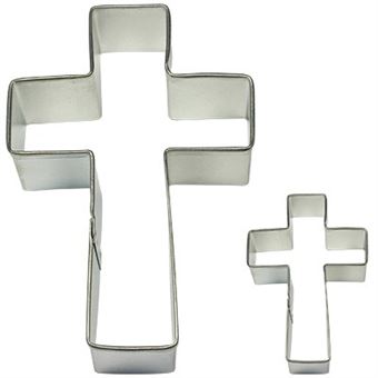 cortador metálico - crookie cookie cutter set of 2