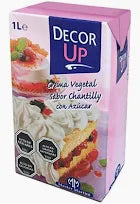 CHANTILLY DECOR UP 1L - Ideal para decoração de bolos