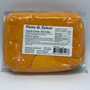 PASTA DE ACUÇAR DE 1 KG AMARELO TOURADO