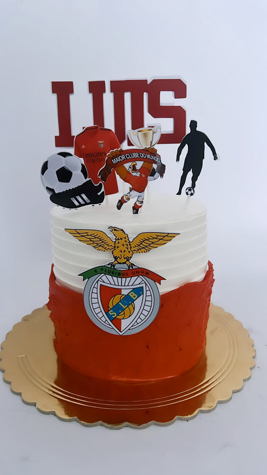 Topo de bolo Benfica