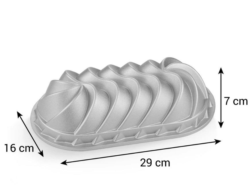 Forma DELÍCIA 29 x 16 cm, trança