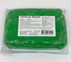 PASTA DE ACUÇAR DE 1 KG VERDE