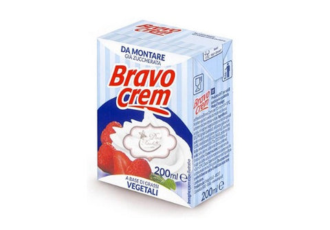 Natas (chantily) vegetais 200ml bravo Cream